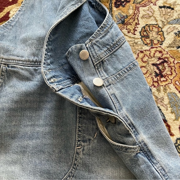 Free People Overall Jean Dress - Picture 5 of 9